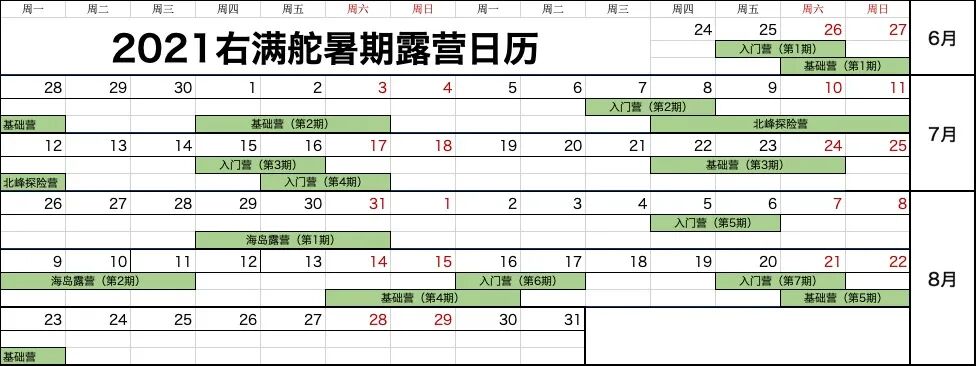 2021右满舵夏令营攻略 | 早鸟价最后5天,好事不宜迟 配图21