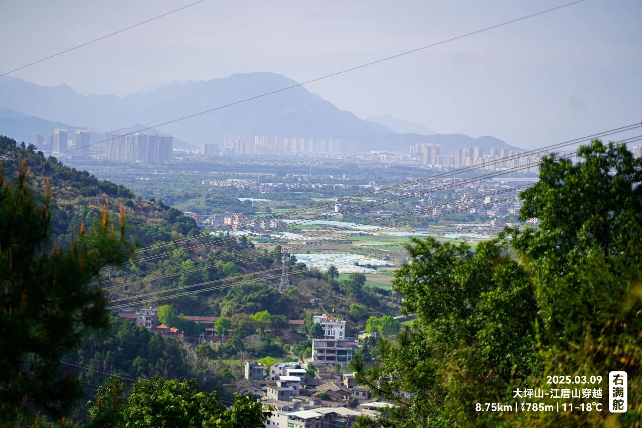 右满舵百线共享 | NO.81:大坪山-江厝山穿越 配图5