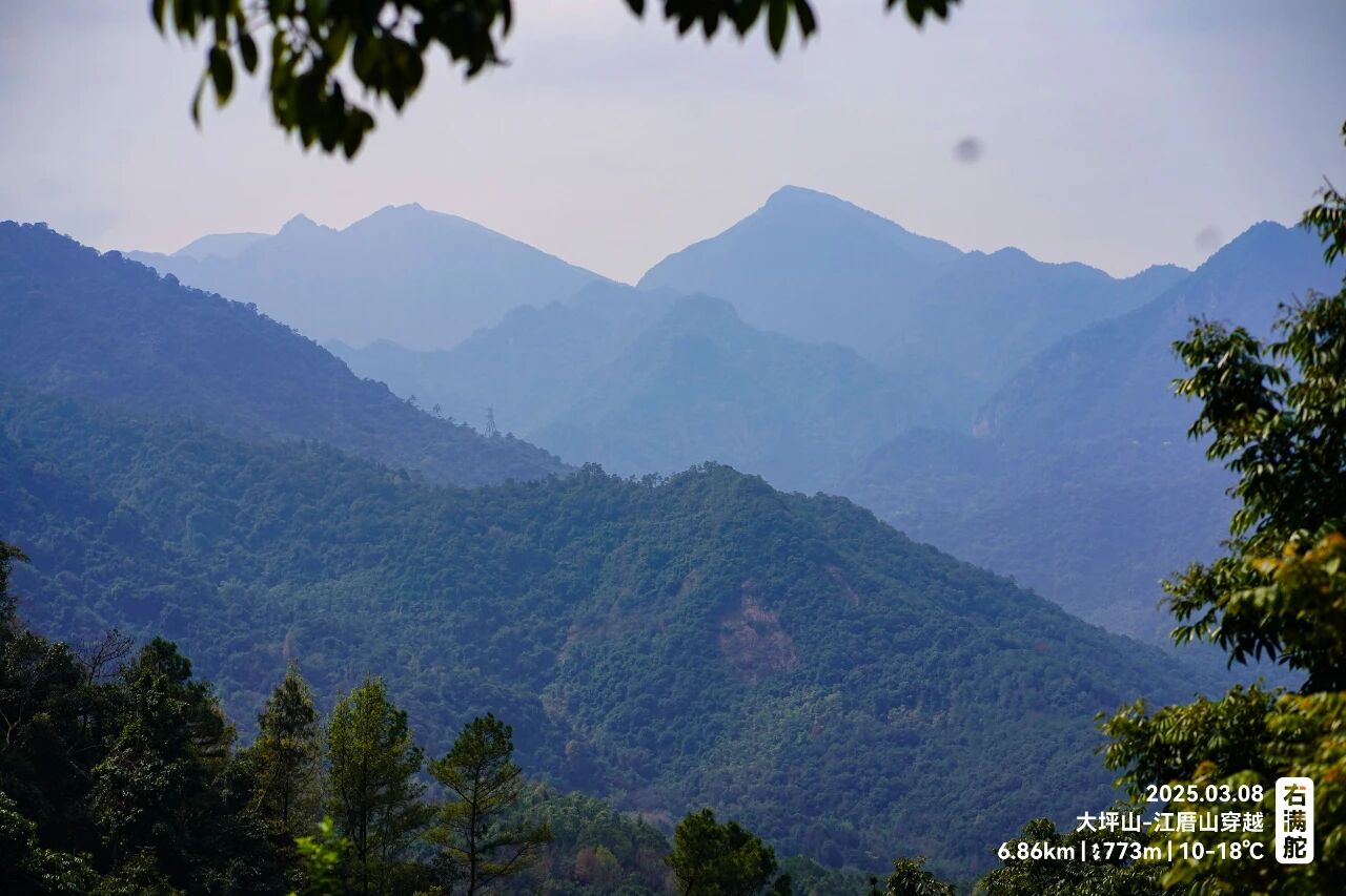 右满舵百线共享 | NO.81:大坪山-江厝山穿越 配图15