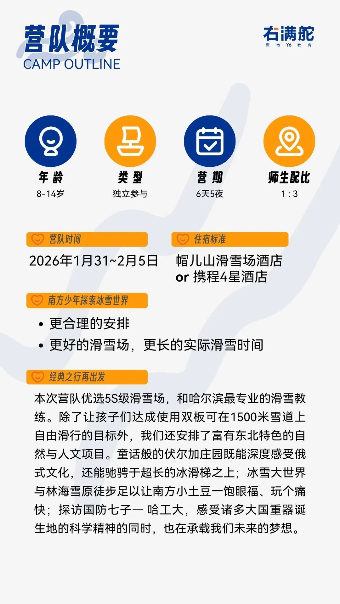 走进5S级雪场｜右满舵2026年滑雪冬令营 配图3