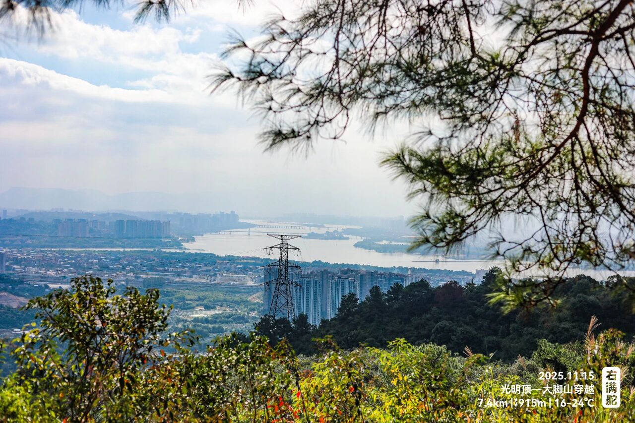 右满舵百线共享 | NO.90:光明顶-大脚山穿越 配图11