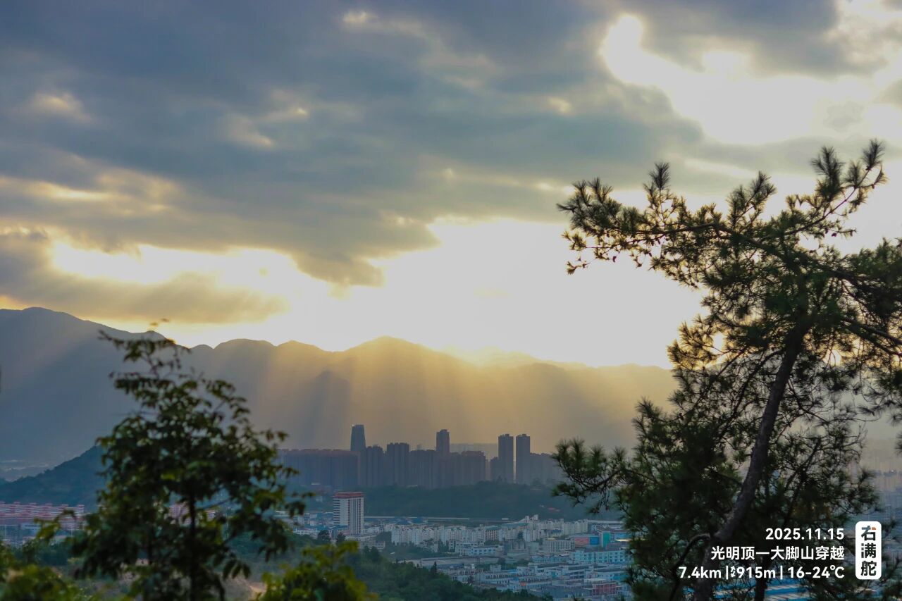 右满舵百线共享 | NO.90:光明顶-大脚山穿越 配图24