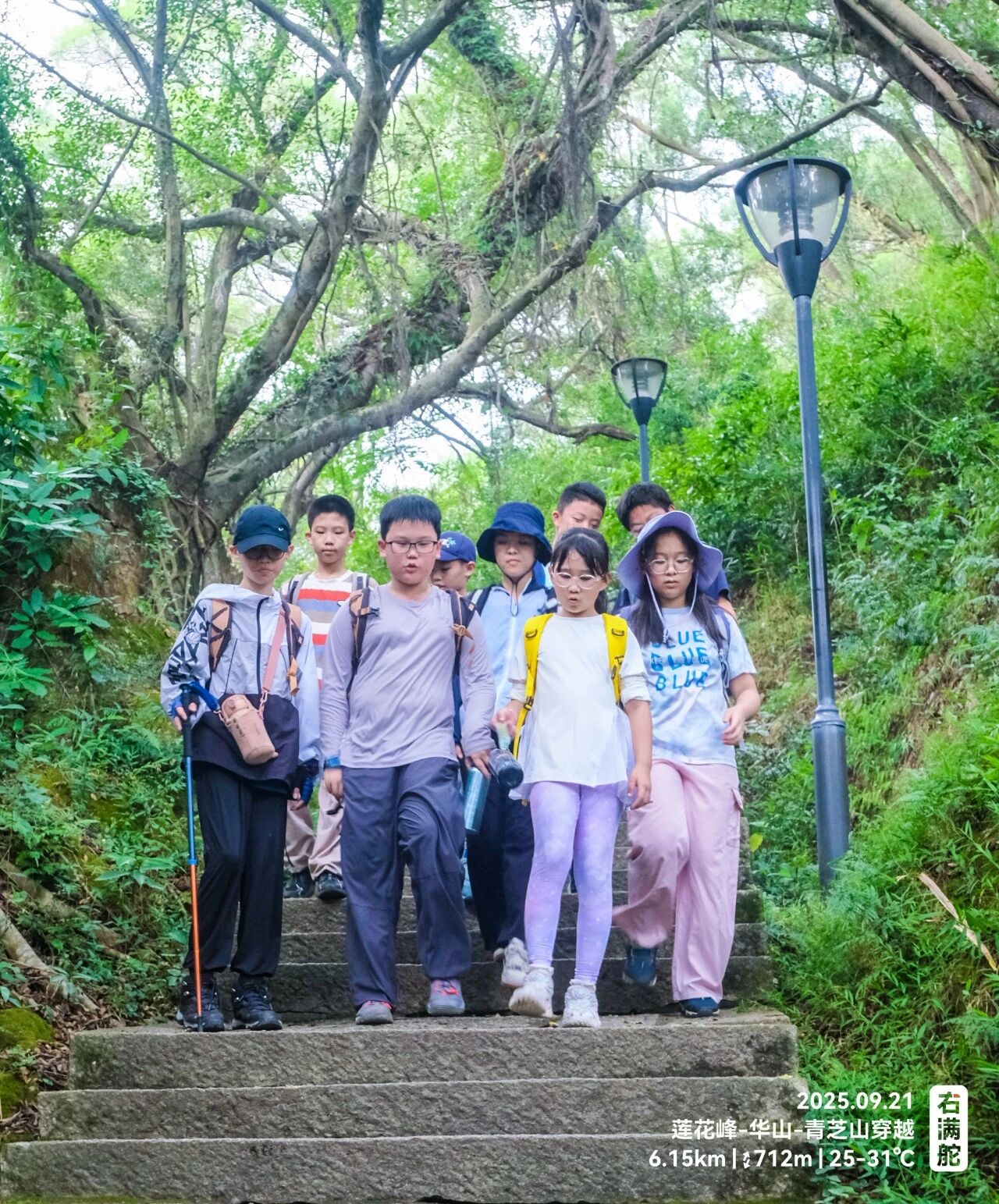 右满舵百线共享 | NO.98:莲花峰-华山-青芝山穿越 配图20